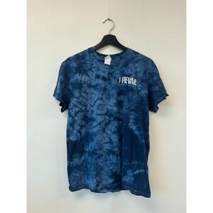 I Prevail True Power Shirt Mens Medium Blue Tie‎ Dye Band Tour Graphic Rock